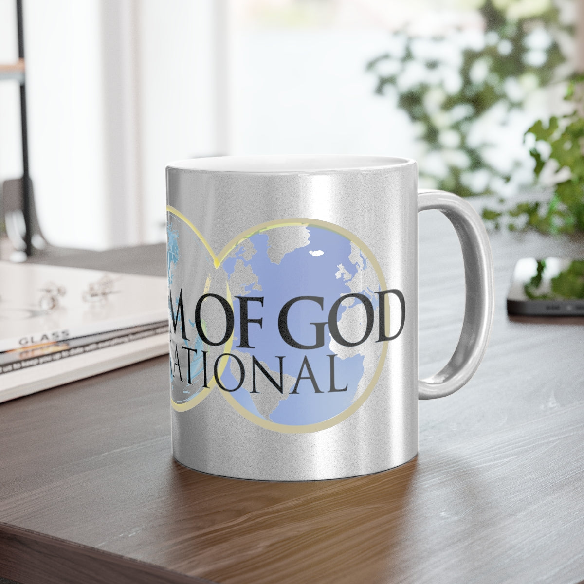 Kingdom Metallic Mug (Silver\Gold)