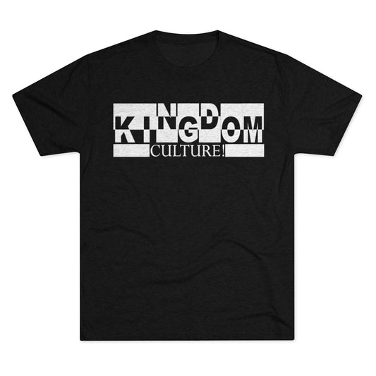 Kingdom Culture Mens Tri-Blend Crew Tee
