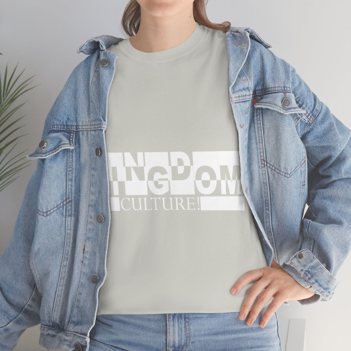 Kingdom Culture Womens Unisex Heavy Cotton Tee