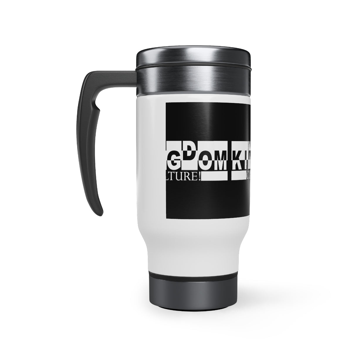 Stainless Steel Kingdom Travel Mug with Handle, 14oz