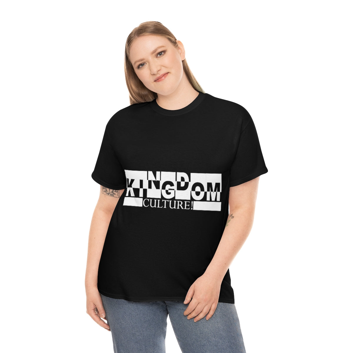 Kingdom Culture Womens Unisex Heavy Cotton Tee