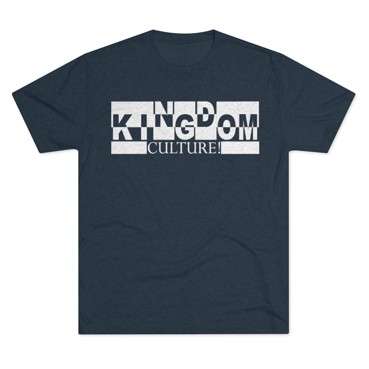 Kingdom Culture Mens Tri-Blend Crew Tee