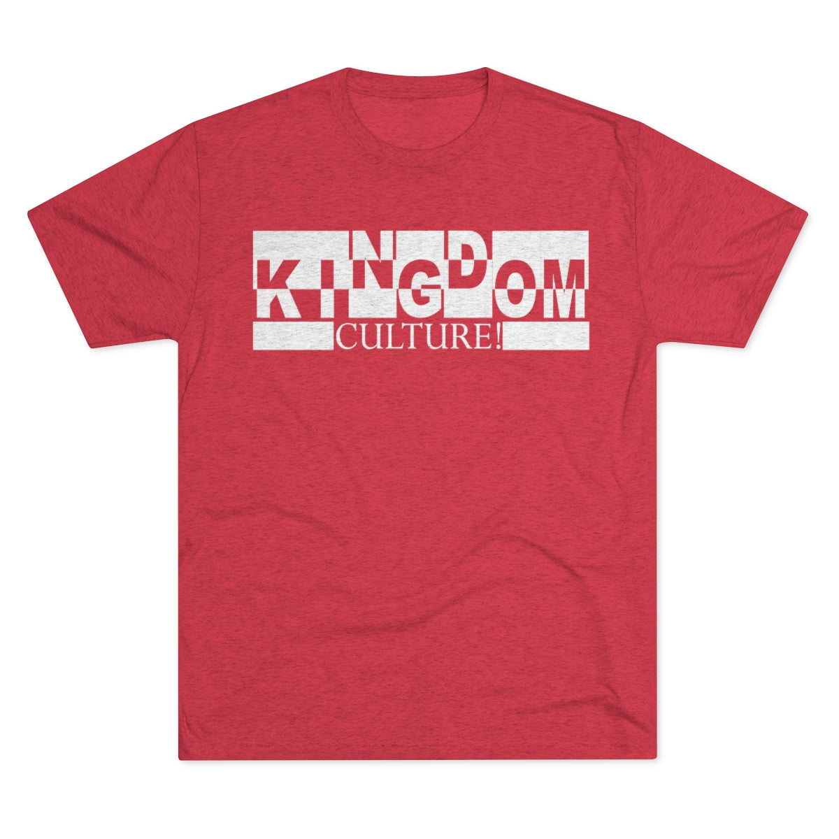 Kingdom Culture Mens Tri-Blend Crew Tee