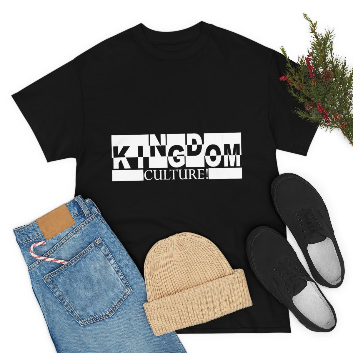 Kingdom Culture Womens Unisex Heavy Cotton Tee