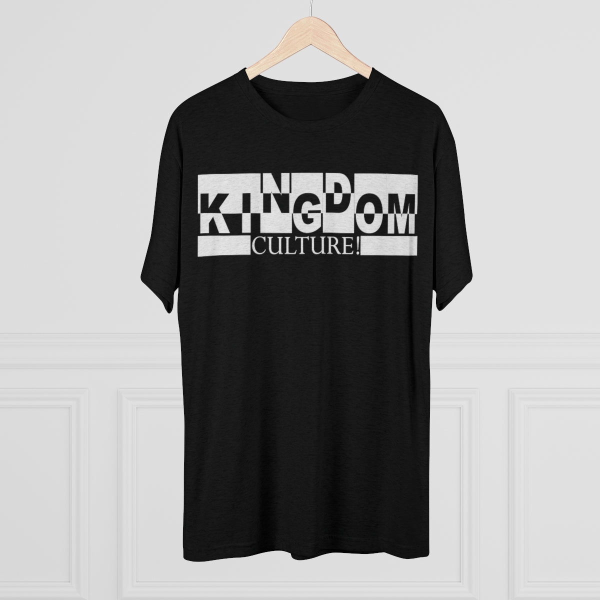 Kingdom Culture Mens Tri-Blend Crew Tee
