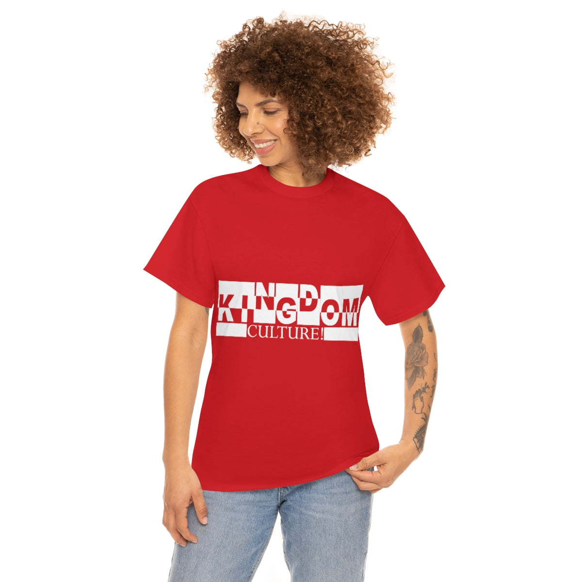 Kingdom Culture Womens Unisex Heavy Cotton Tee