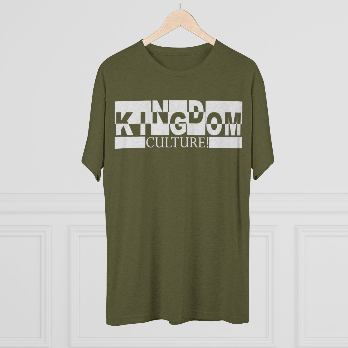Kingdom Culture Mens Tri-Blend Crew Tee