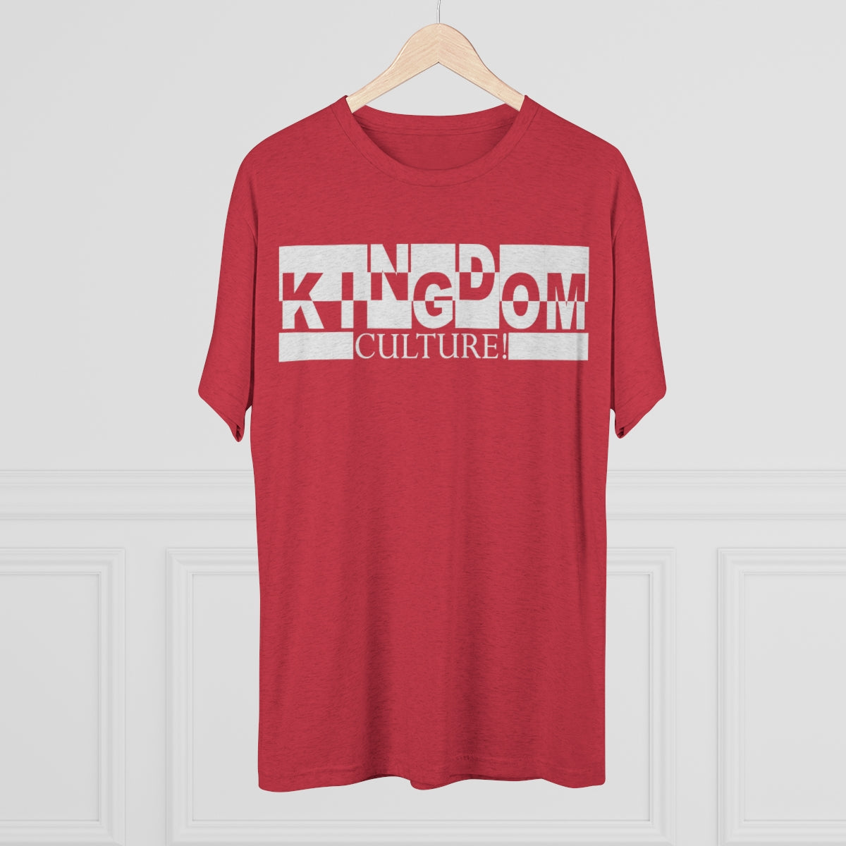 Kingdom Culture Mens Tri-Blend Crew Tee