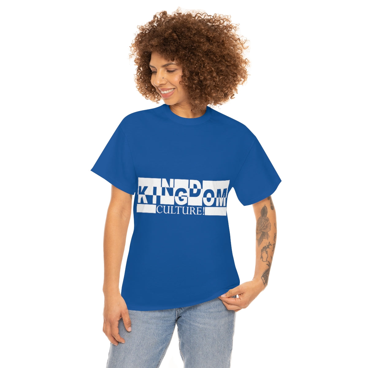 Kingdom Culture Womens Unisex Heavy Cotton Tee
