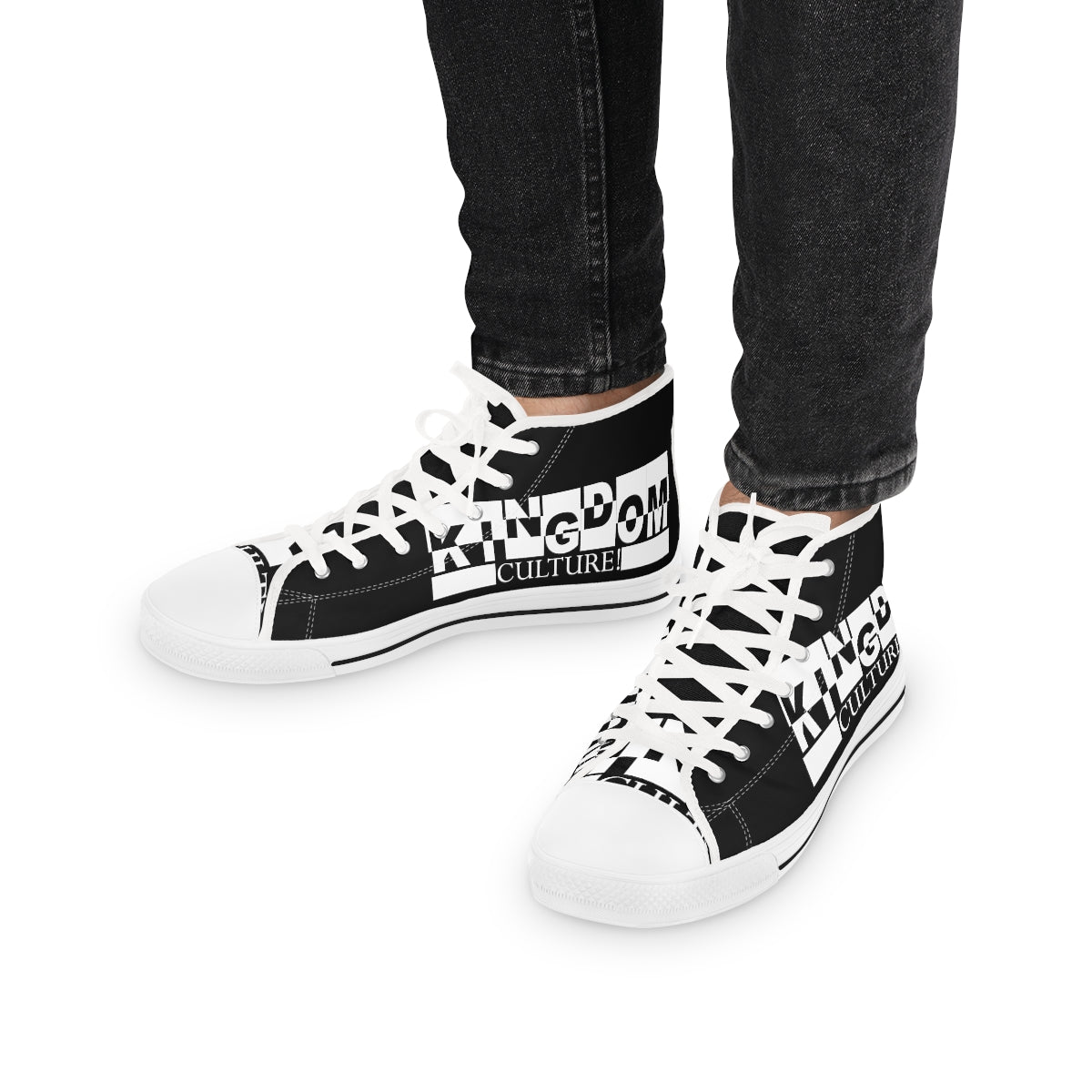 Kingdom Culture Men's High Top Sneakers