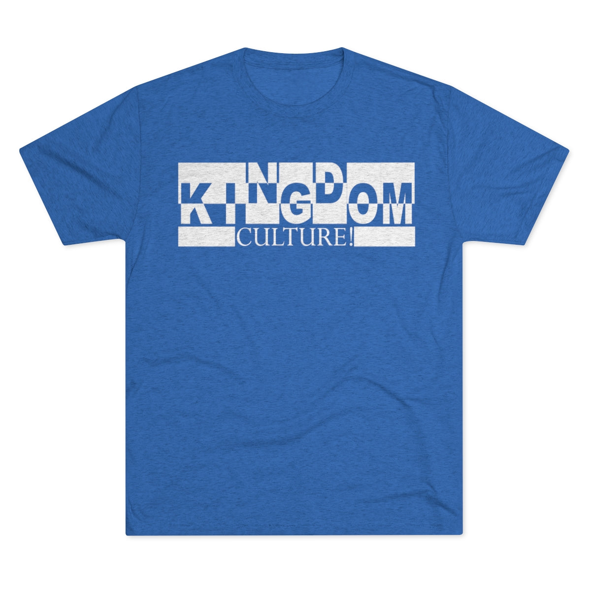 Kingdom Culture Mens Tri-Blend Crew Tee