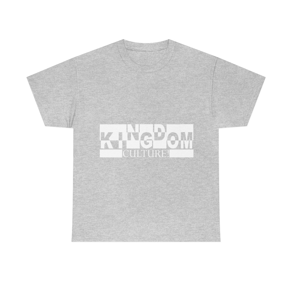 Kingdom Culture Womens Unisex Heavy Cotton Tee