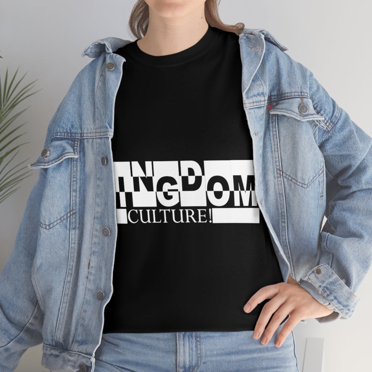 Kingdom Culture Womens Unisex Heavy Cotton Tee