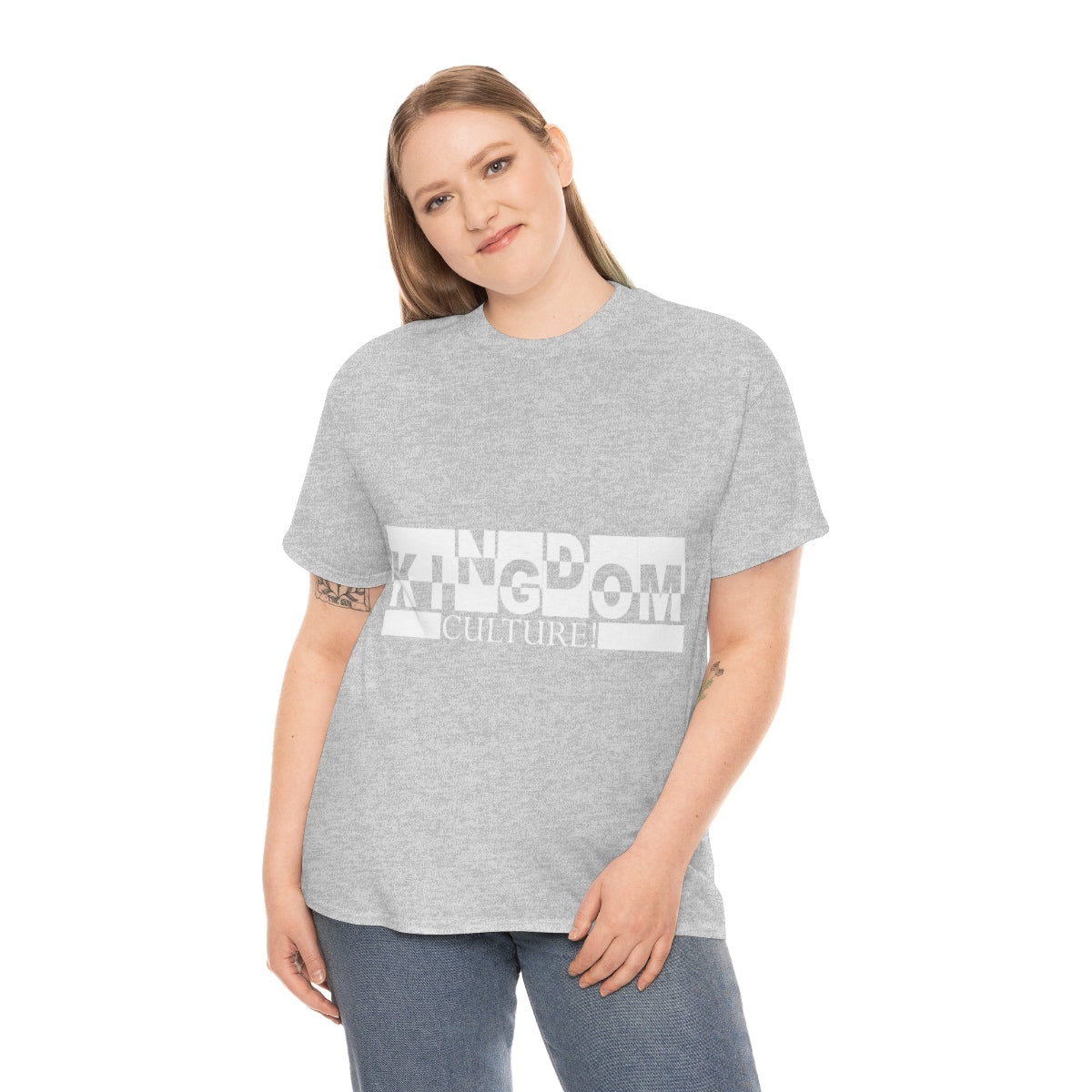 Kingdom Culture Womens Unisex Heavy Cotton Tee