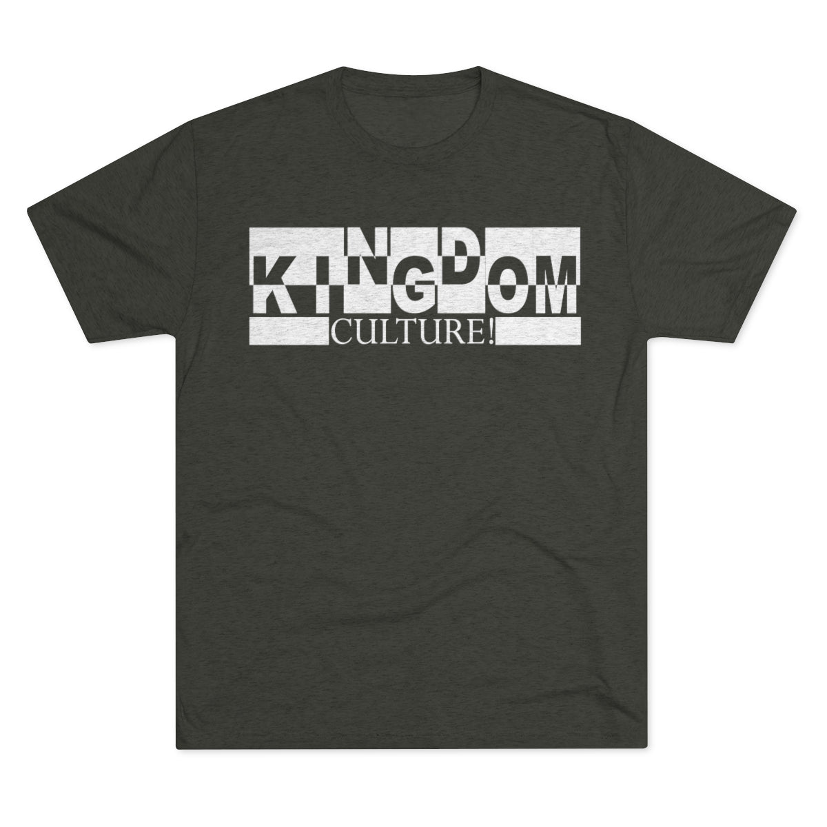Kingdom Culture Mens Tri-Blend Crew Tee