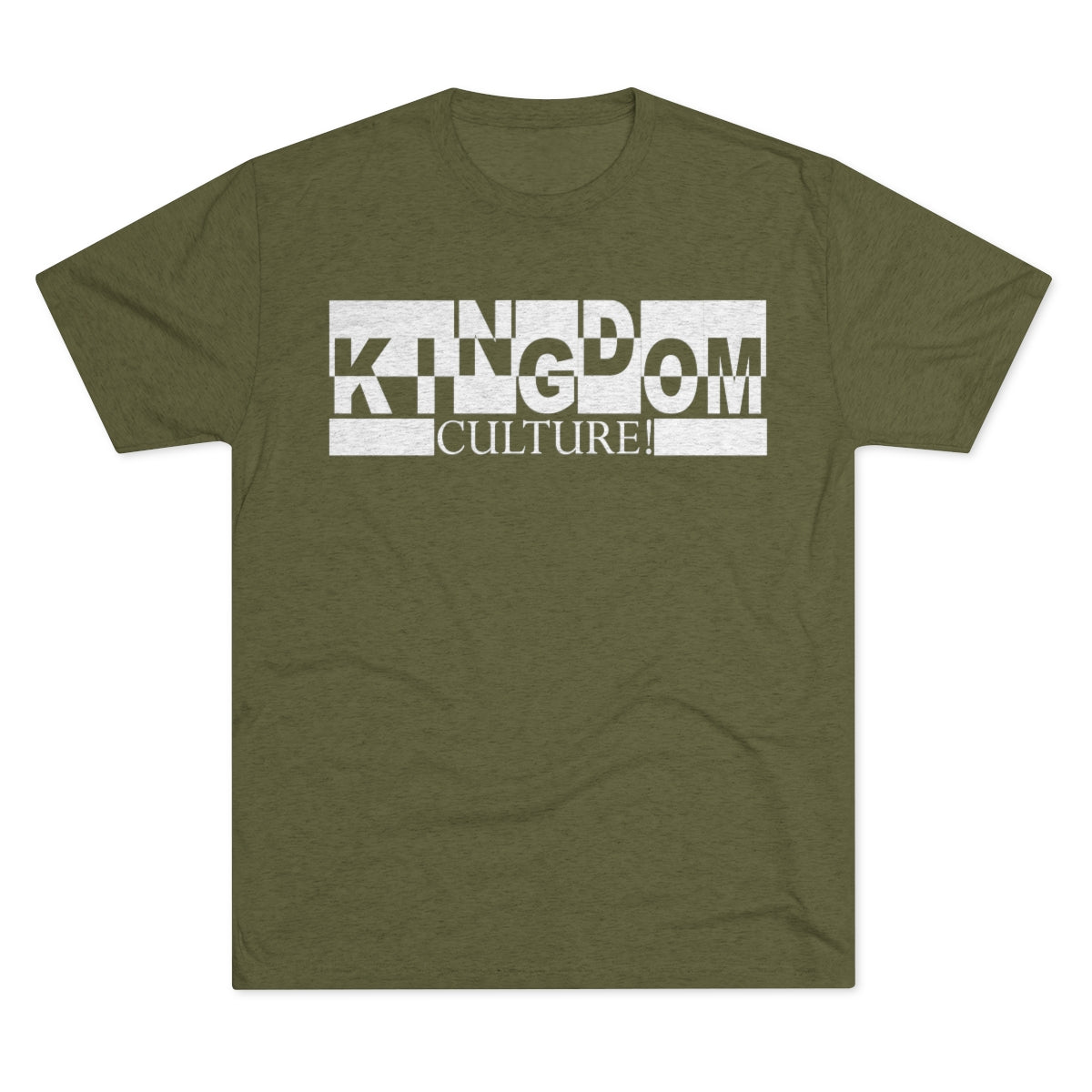 Kingdom Culture Mens Tri-Blend Crew Tee