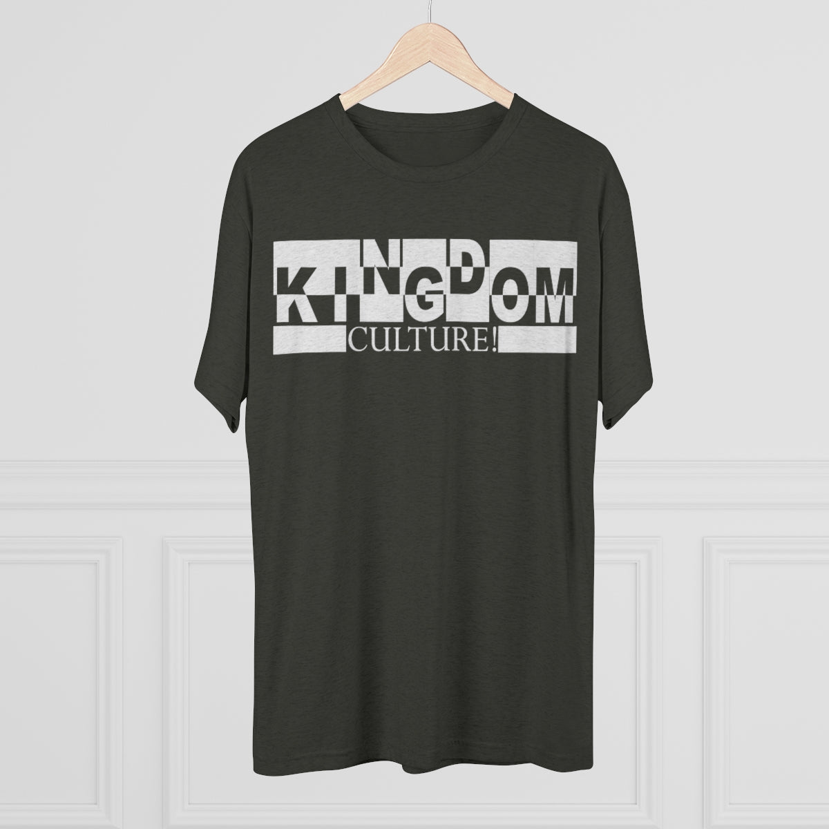 Kingdom Culture Mens Tri-Blend Crew Tee
