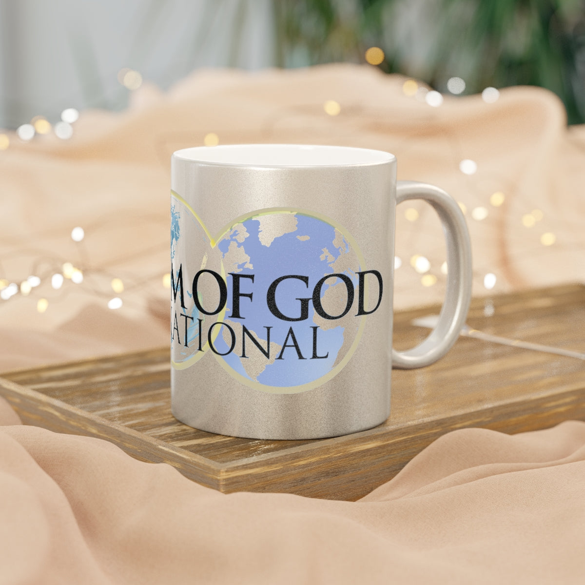Kingdom Metallic Mug (Silver\Gold)
