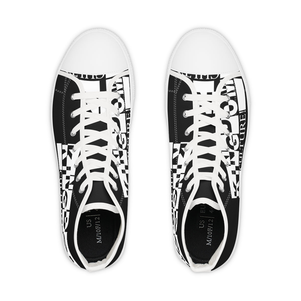 Kingdom Culture Men's High Top Sneakers