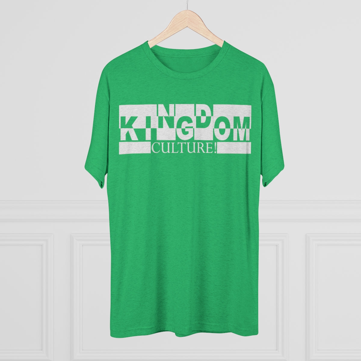 Kingdom Culture Mens Tri-Blend Crew Tee