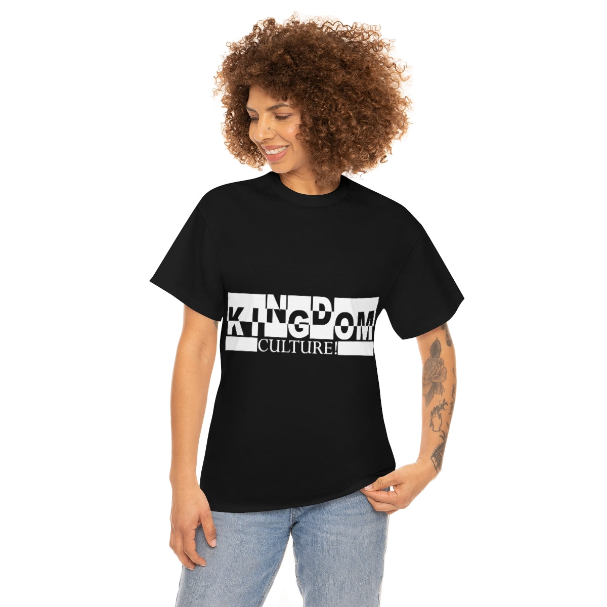 Kingdom Culture Womens Unisex Heavy Cotton Tee
