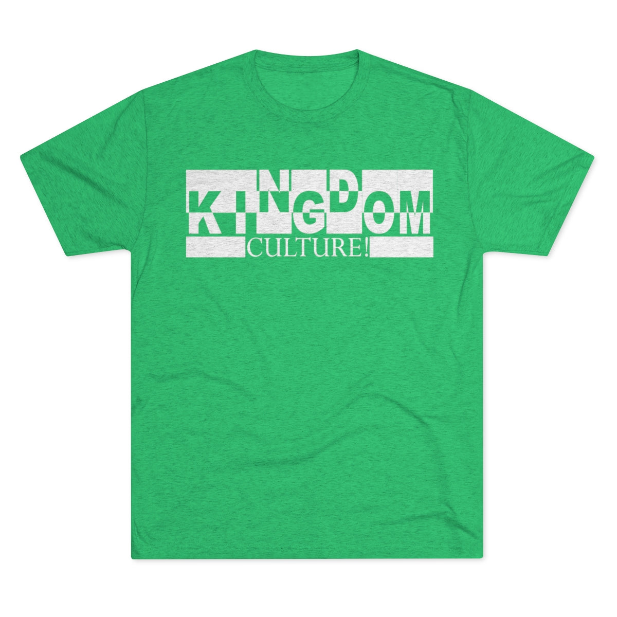 Kingdom Culture Mens Tri-Blend Crew Tee