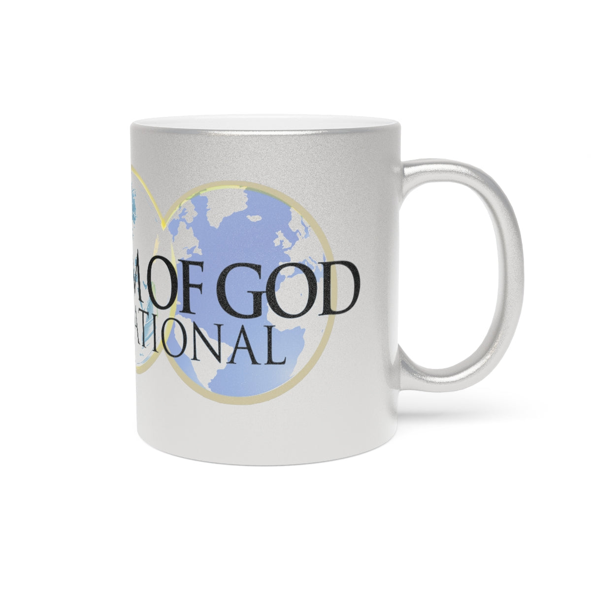 Kingdom Metallic Mug (Silver\Gold)