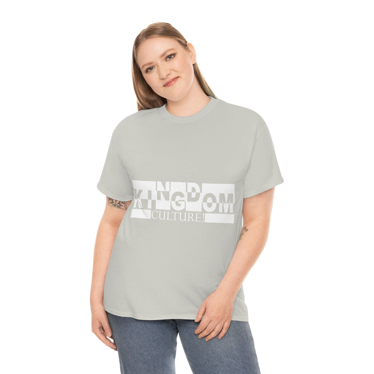 Kingdom Culture Womens Unisex Heavy Cotton Tee