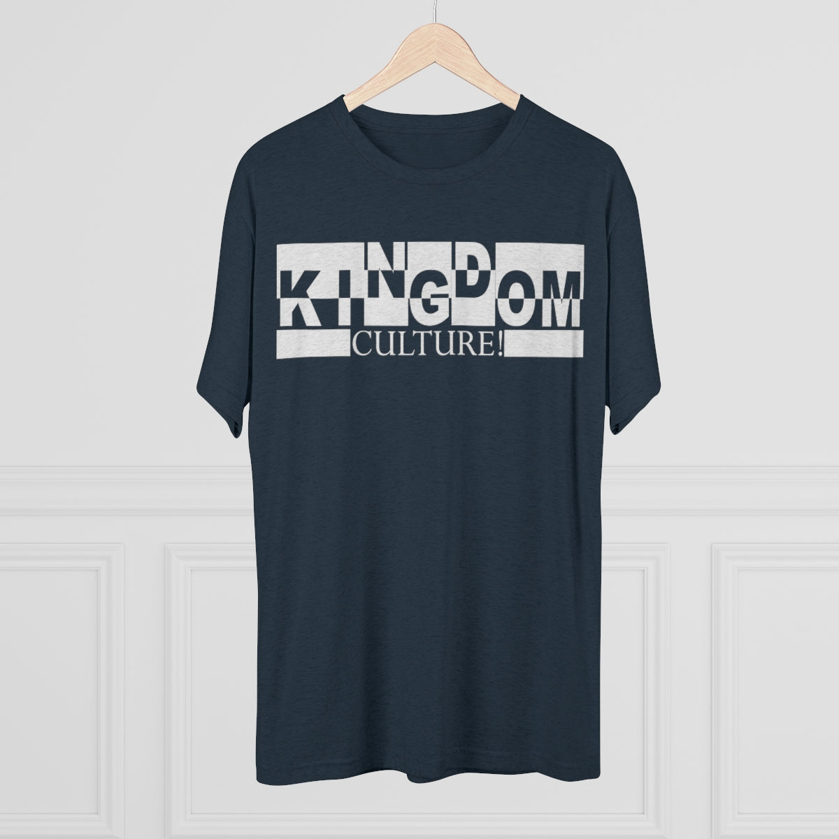 Kingdom Culture Mens Tri-Blend Crew Tee