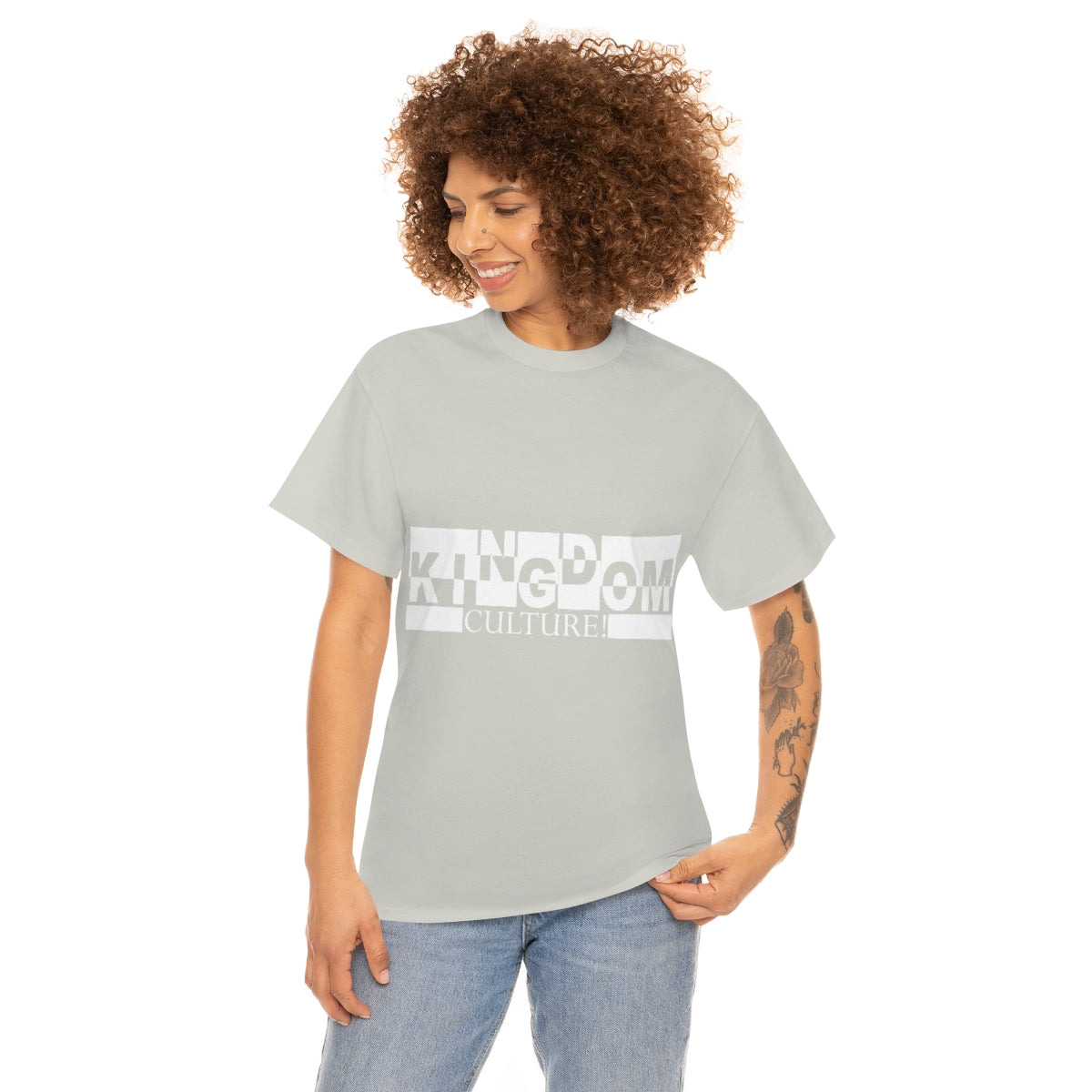 Kingdom Culture Womens Unisex Heavy Cotton Tee