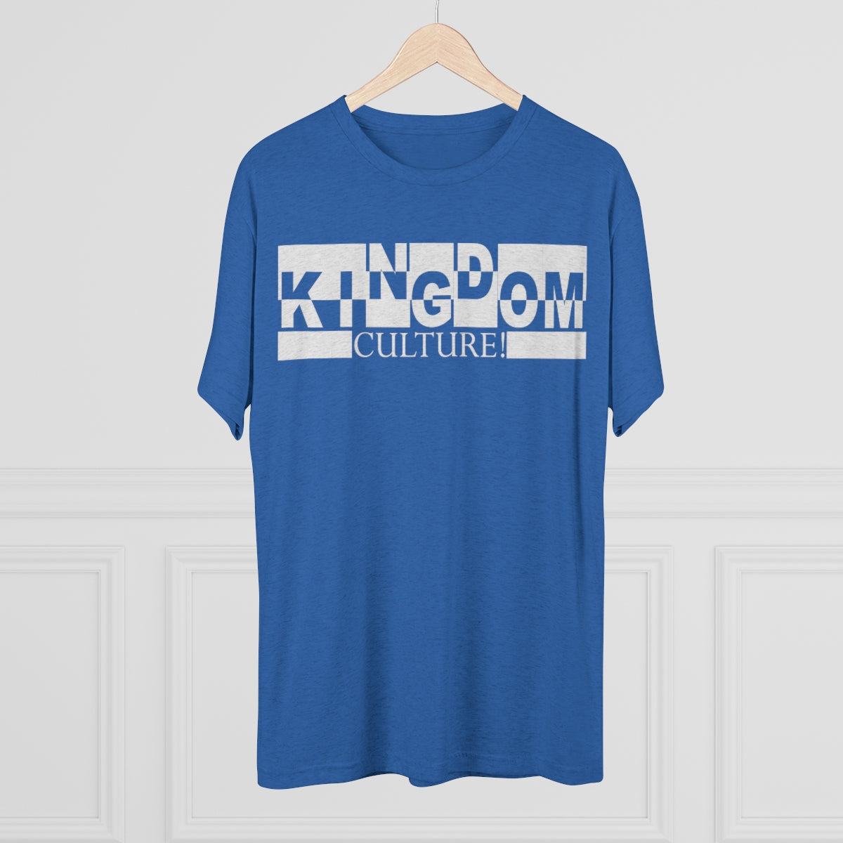 Kingdom Culture Mens Tri-Blend Crew Tee