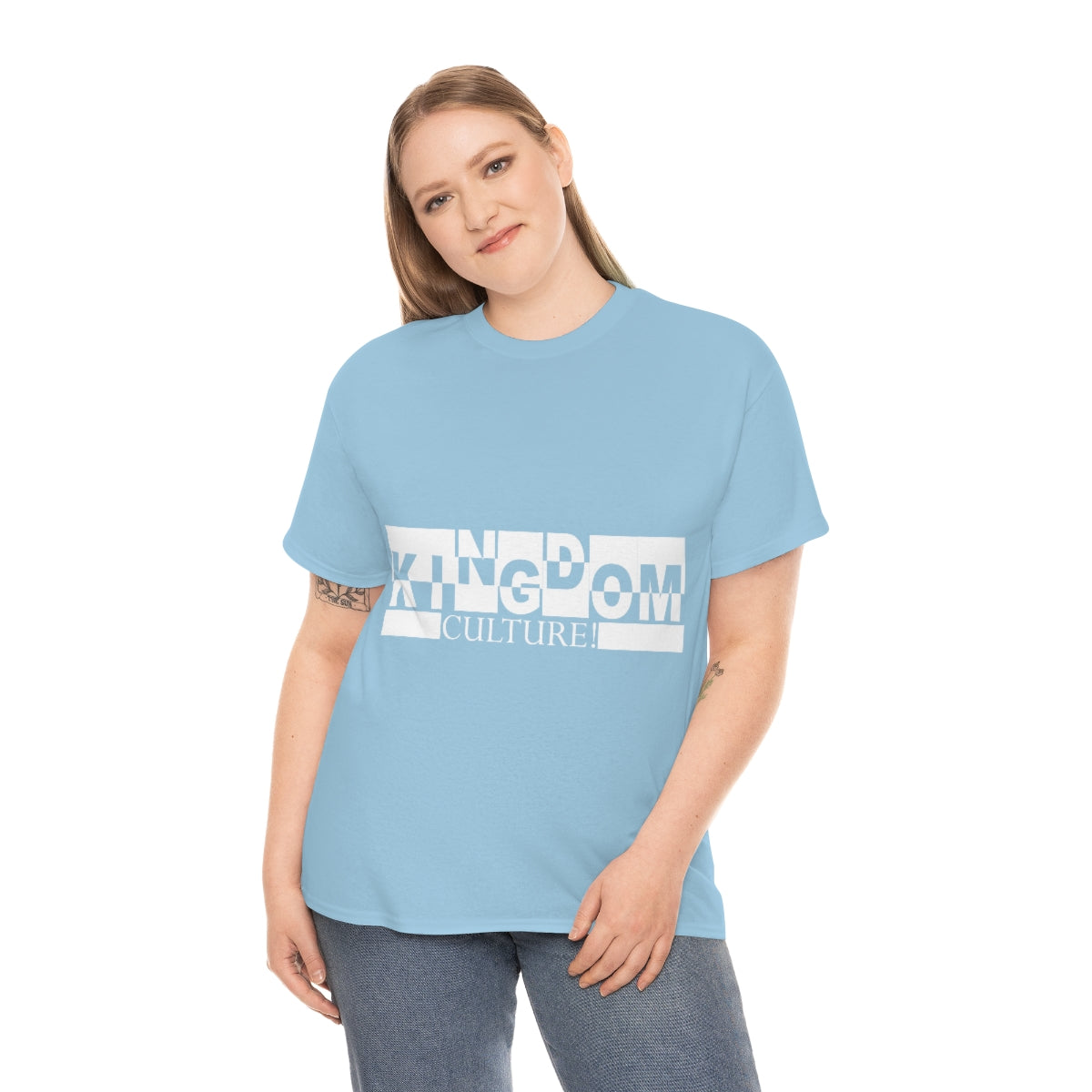 Kingdom Culture Womens Unisex Heavy Cotton Tee